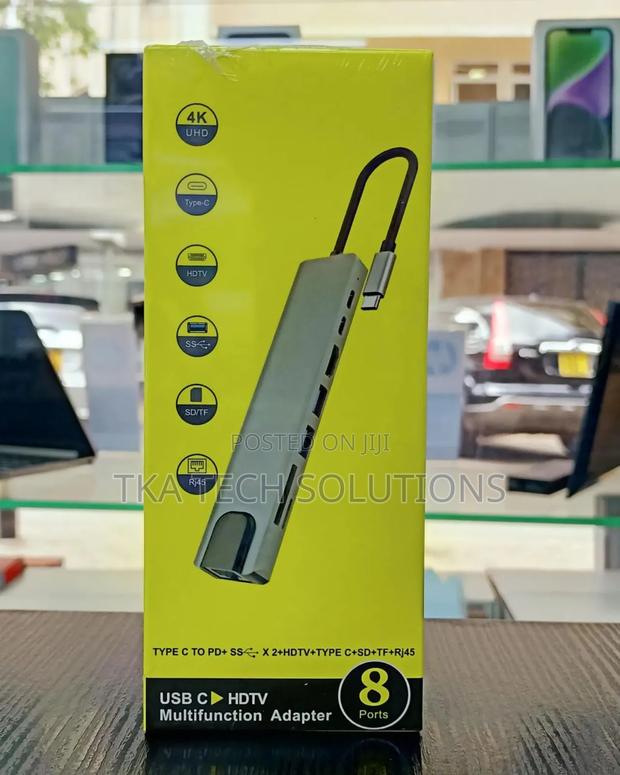 8-in-1 Type C Multiport Adapter