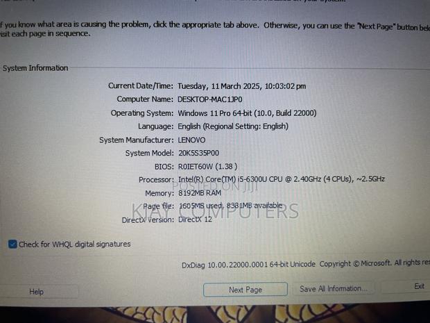 Laptop Lenovo ThinkPad X270 8GB Intel Core I5 SSD 256GB photo 7