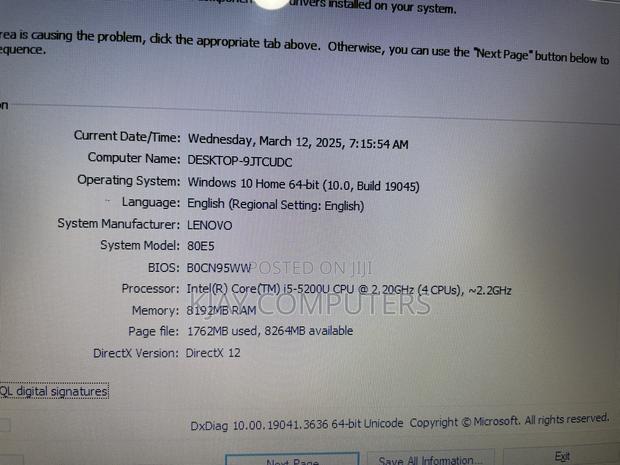Laptop Lenovo 8GB Intel Core I5 SSD 128GB photo 7