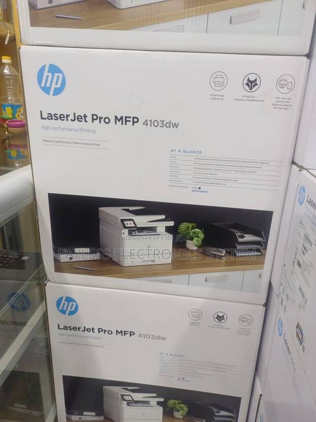 Hp Laserjet 4103dw 3 in 1 Wireless Printers · Photo 3