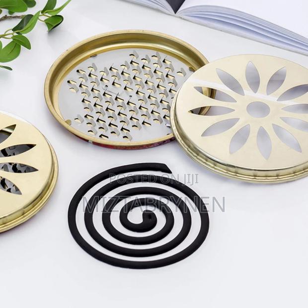Coil Herbs Incense Burner With Cover
