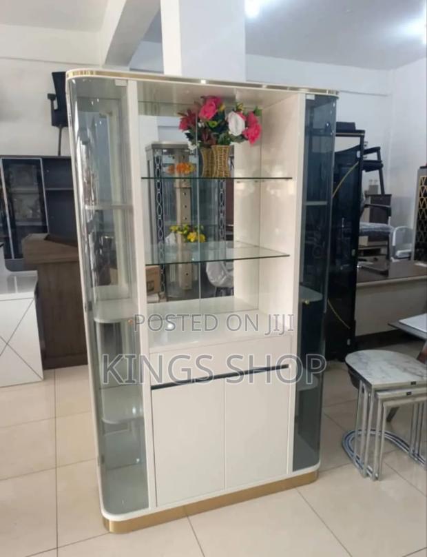Glass Bar Cabinet · Photo 2