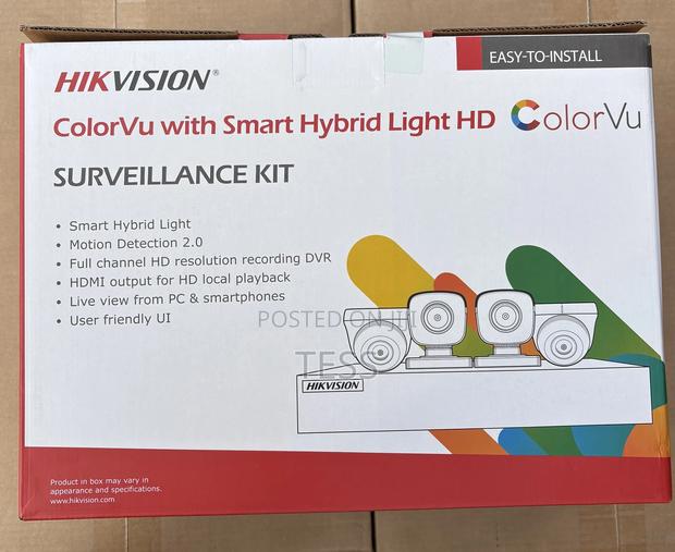 Hikvision 4ch 1080p Full Color Vu+Audio+500gb Hdd · Photo 2