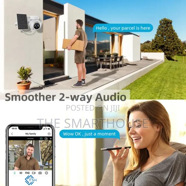 Smart Solar 4g CCTV Camera ( Support All Sim Cards) photo 3
