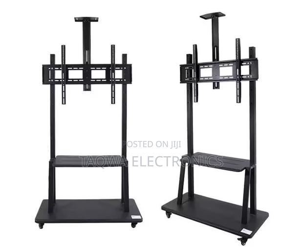 Solid -Rolling 32-75 Tv Stand · Photo 2