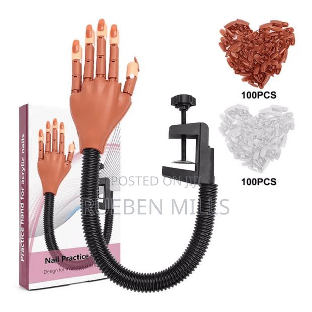 Independent Learning Nail Training Practice Mannequin Hand · Photo 3