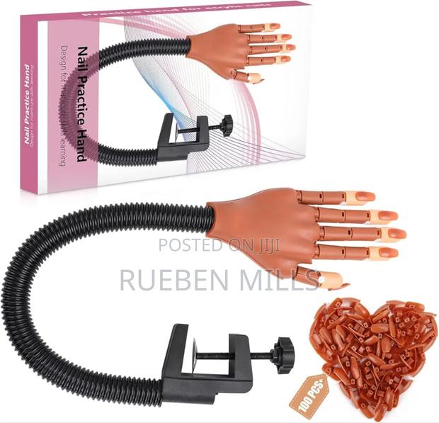 Shills Professional Nail Art Practice Mechanical Hand · Photo 3