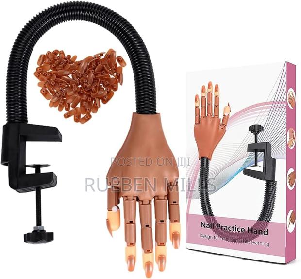 Suerbeaty Upgrade Nail Practice Mannequin Hand Acrylic Nails · Photo 3