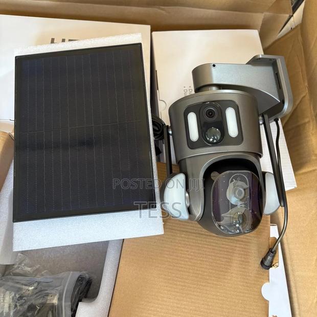 Solar Wifi Camera Dual Lens 4mp App Ubox 4G · Photo 2