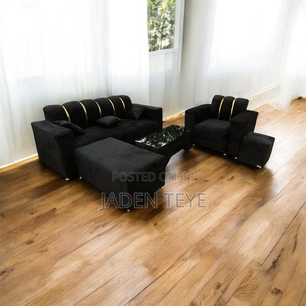 Black Swade Fabric 3 and Single Set · Photo 4