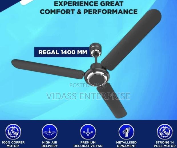Bajaj Regal Black Color Ceiling Fan