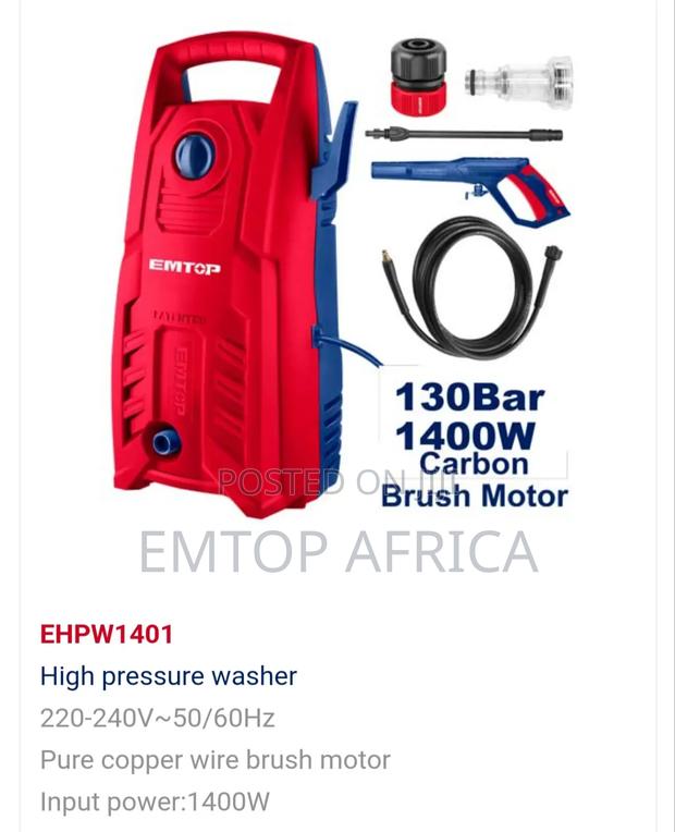 Emtop Ehpw1401 High Pressure Washer Powerful Cleaning photo 2