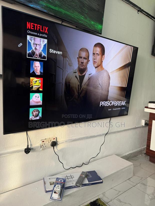 55inches Full Digital Satellite Android Uhd Smart Sony photo 5