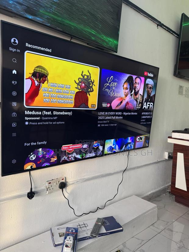 55inches Full Digital Satellite Android Uhd Smart Sony photo 8