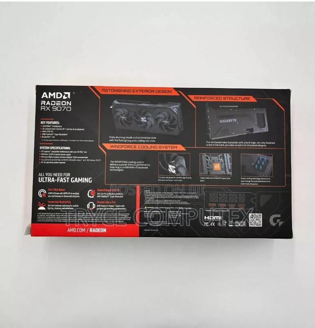 Amd Radeon Gigabyte Rx 9070 16gb Video Card photo 2