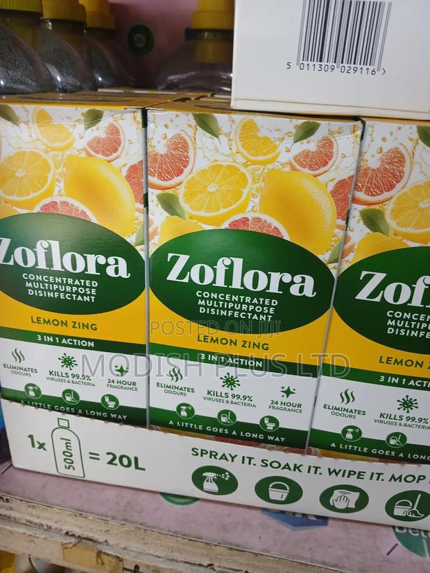 Zoflora Concentrated Multipurpose Disinfectant Lemon Zing photo 2