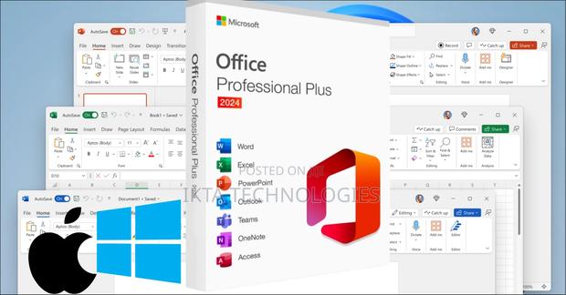 Microsoft Office 2024 Pro Plus | Lifetime Licenses | Mac/Win