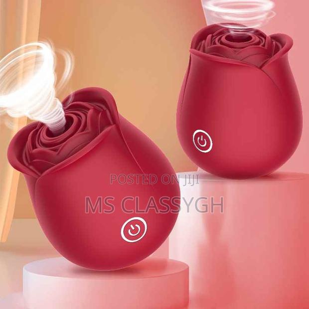 Sucking-Rose Vibrator for Women Clitoris Stimulator