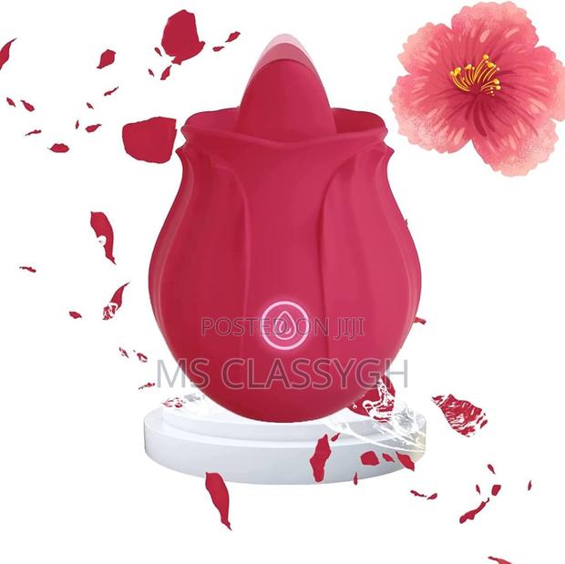 Rose Swing Tongue Licking Vibrator Oral Clitoris Stimulator