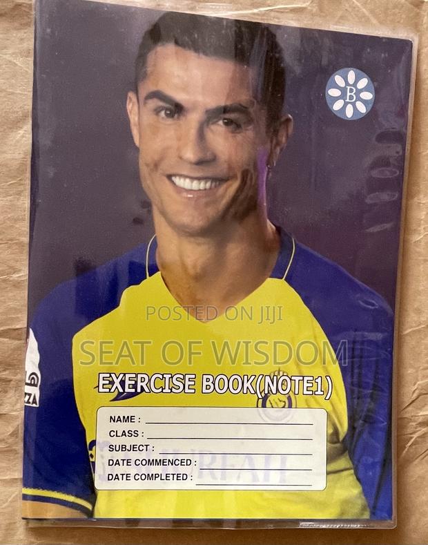 Transparent Note 1 Exercise Book Cover