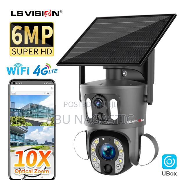 Dual Screen 4g Solar Camera