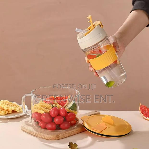 2-Piece Glass Food Storage Bottle Set photo 5