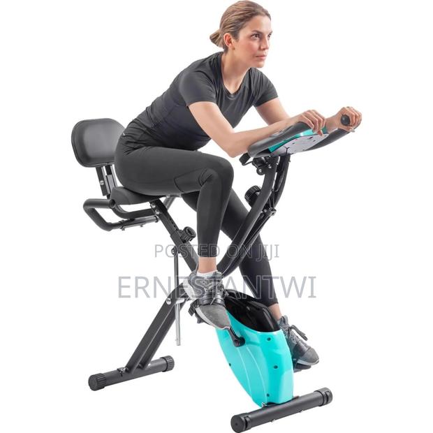 Foldable Exercise Bike From Homecom photo 3