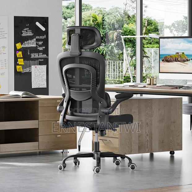 Flip-Up Armrest Ergonomic Chair From Farini, Uk photo 2