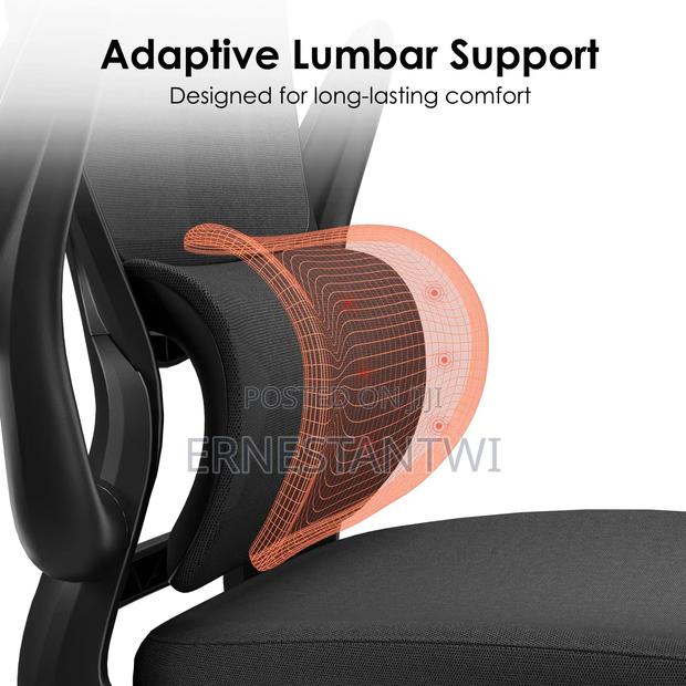 Flip-Up Armrest Ergonomic Chair From Farini, Uk photo 4