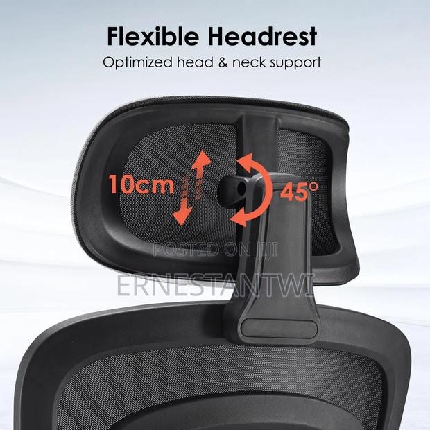 Flip-Up Armrest Ergonomic Chair From Farini, Uk photo 6