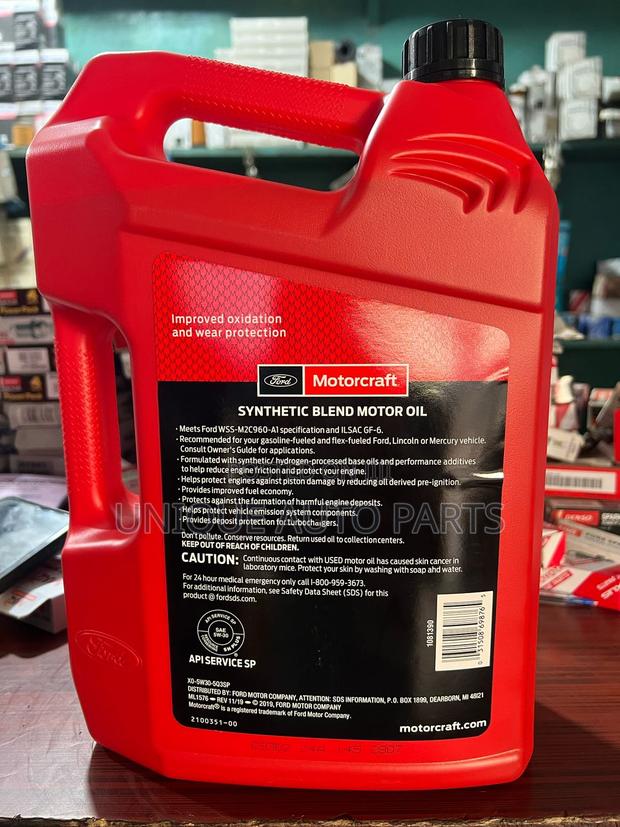 Motorcraft 5w-30 Synthetic Blend Engine Oil From Usa photo 3