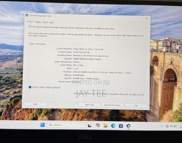 Laptop Dell XPS 13 9315 8GB Intel Core I5 SSD 512GB