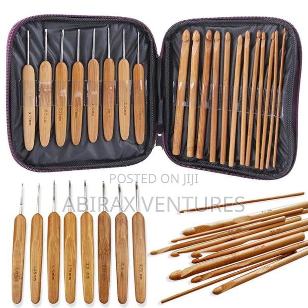 Crochet Bamboo Set