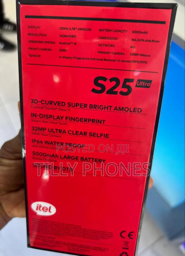 New Itel S25 Ultra 256 GB Black photo 2