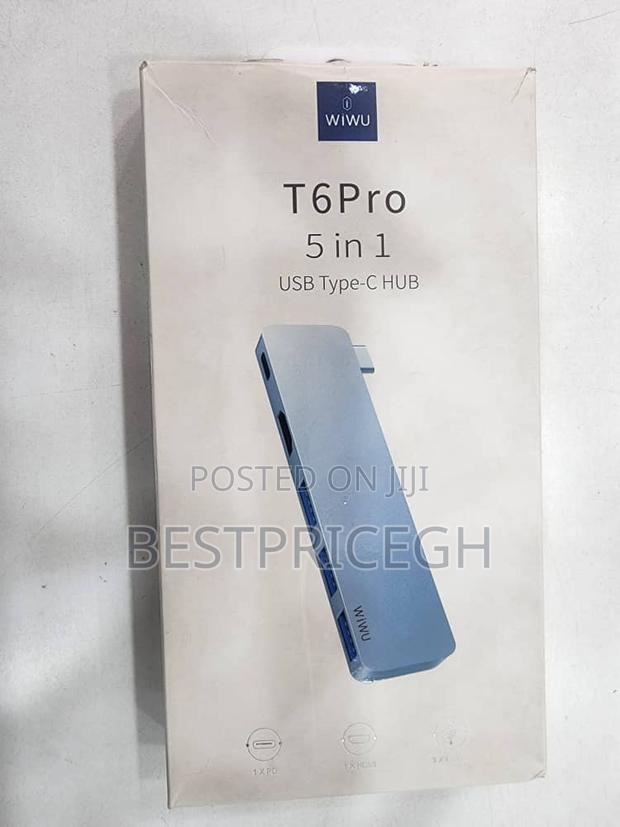 Wiwu T6 Pro T 5-in-1 Usb Type-C Hub · Photo 3