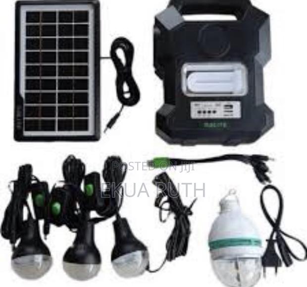 Solar Light With Bulbs,Radio, Mp3,Bluetooth Ad Charge Phone · Photo 2
