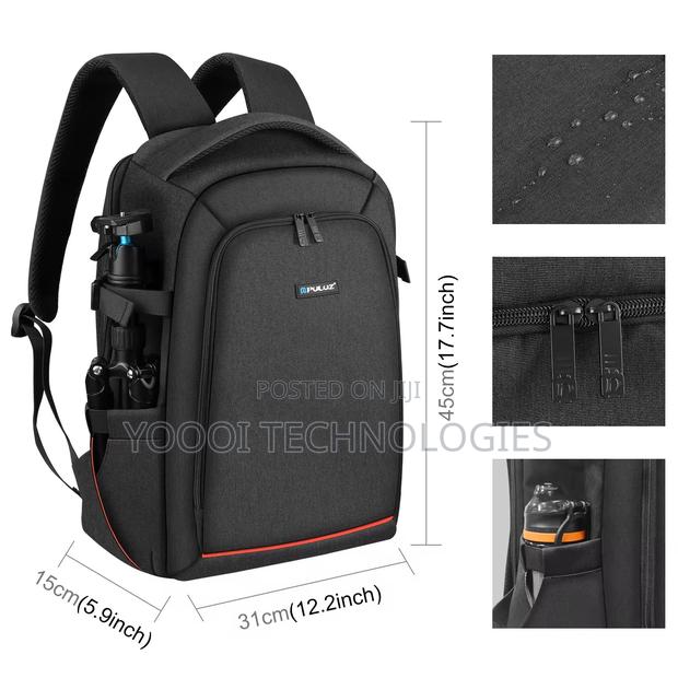 Puluz Waterproof Scratchproof Camera Backpack photo 2
