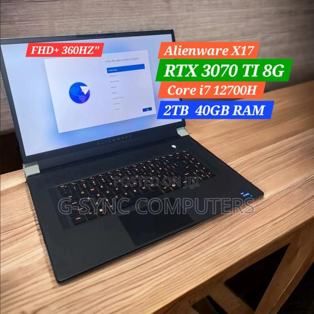 Laptop Dell Alienware X17 R2 40GB Intel Core I7 SSD 2T