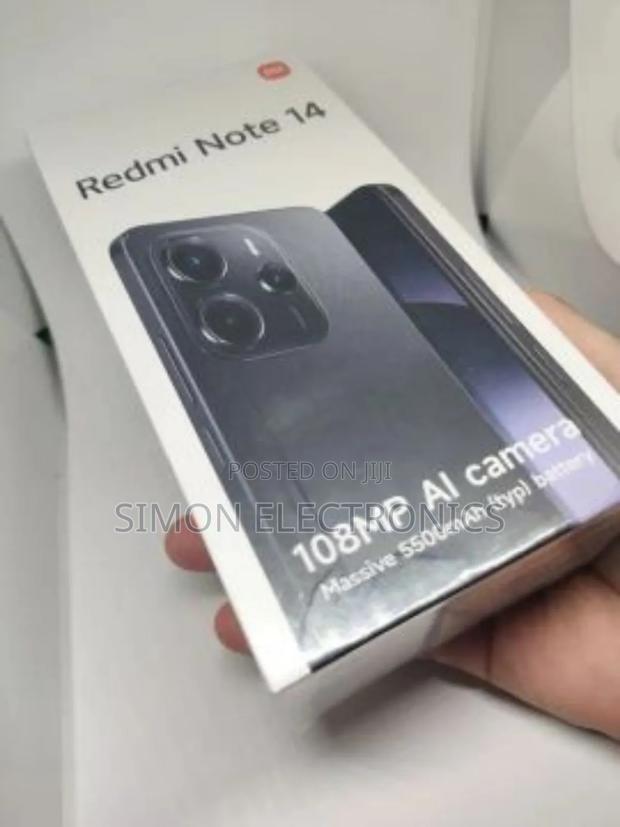New Xiaomi Redmi Note 14 4G 256 GB Black photo 2