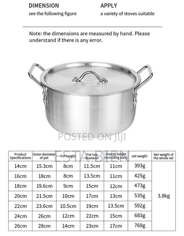 Aluminium Cooking Pot photo 3