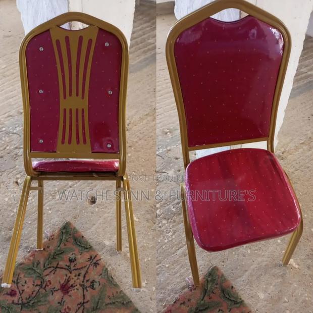 Church Chair With Metal Frame at Back · Photo 2
