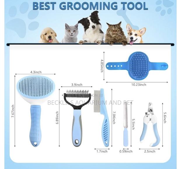 Dog Brush Grooming Set (6 Pieces) · Photo 4