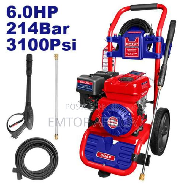 Emtop Ehpwg6001 Heavy-duty Gasoline Pressure Washer