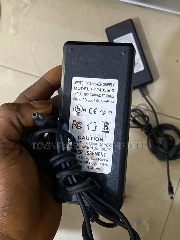 24vdc 3.5a Adapter/ Charger for Printer,Counter,Etc