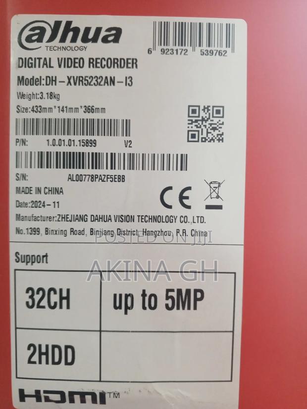 Dahua 32ch Wizsense Hdcvi Dvr, Up to 5mp Xvr5232an-I3 · Photo 4