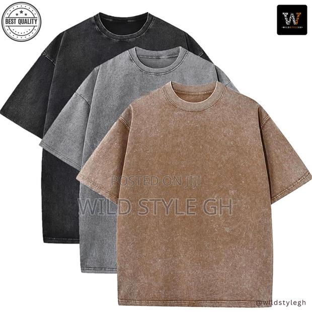 Faded Premium Cotton Acid Wash Vintage T-Shirts