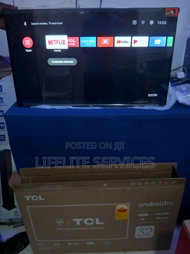 TCL 32" Tv Smart Android#Experience Quality