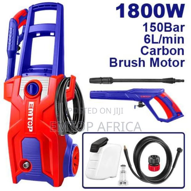Emtop Ehpw1801 Pressure Washer 1800w–Power Meets Durability
