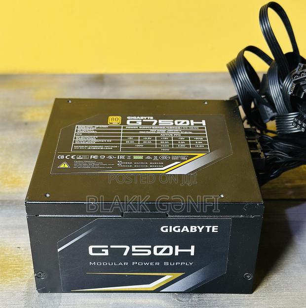 Gigabyte G750h 750w Gaming Modular 80+ Gold Power Supply · Photo 3
