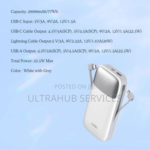Ldnio Pq20 20000mah 22.5w Fast Charging Power Bank photo 8